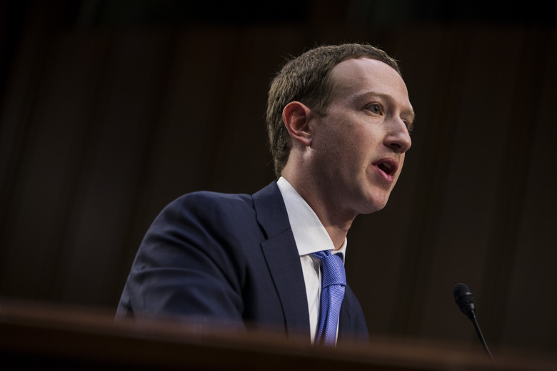 Facebook CEO Mark Zuckerberg Testifies At Joint Senate Commerce/Judiciary Hearing