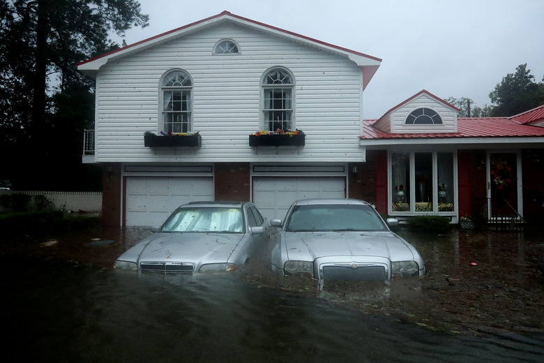 Hurricane Florence Slams Into Coast Of Carolinas