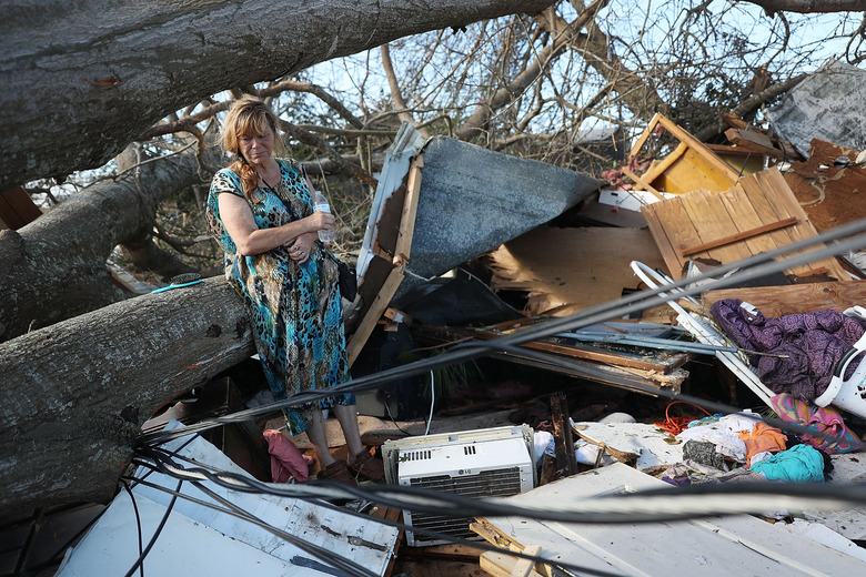 Florida  Panhandle Faces Major Destruction  After Hurricane Michael Hits As Category 4 Storm