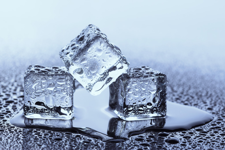 Ice Cubes Melting Process