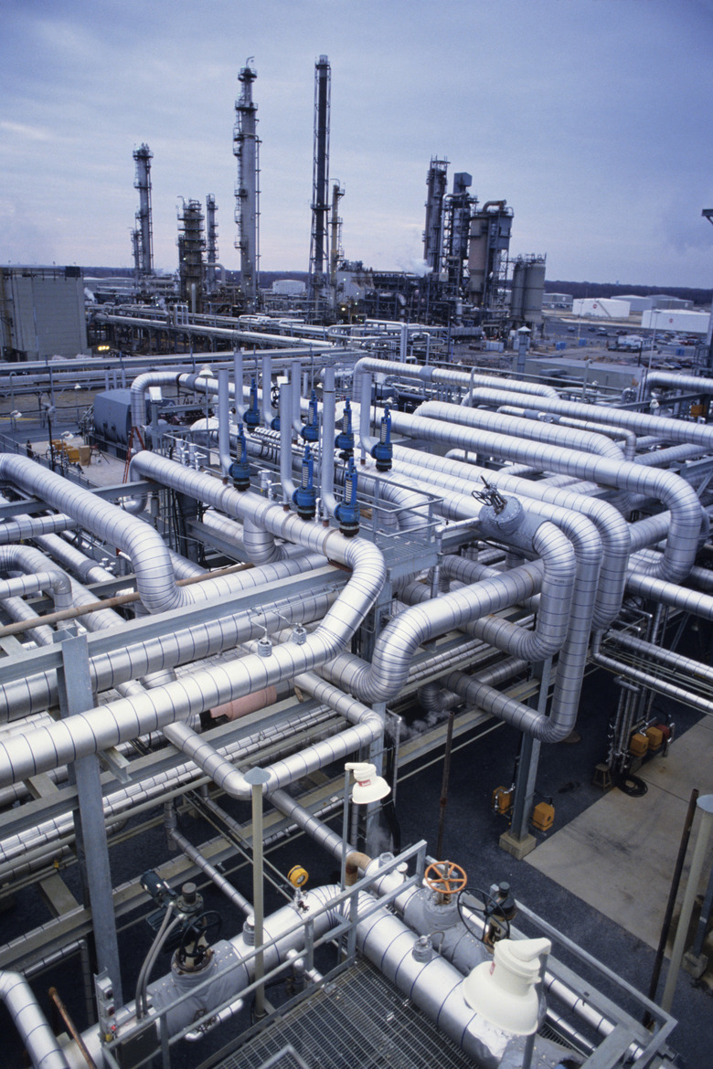 Energy Co-Generation Plant, USA, electricity for oil industry