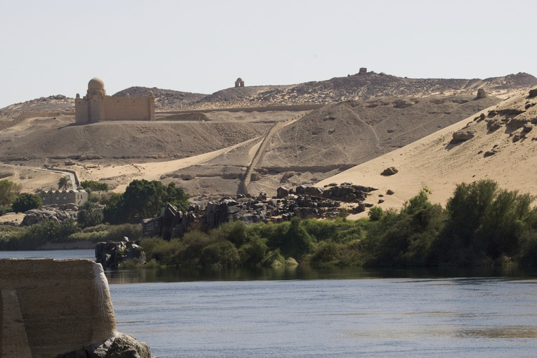 Nile River near Aswan, Egypt