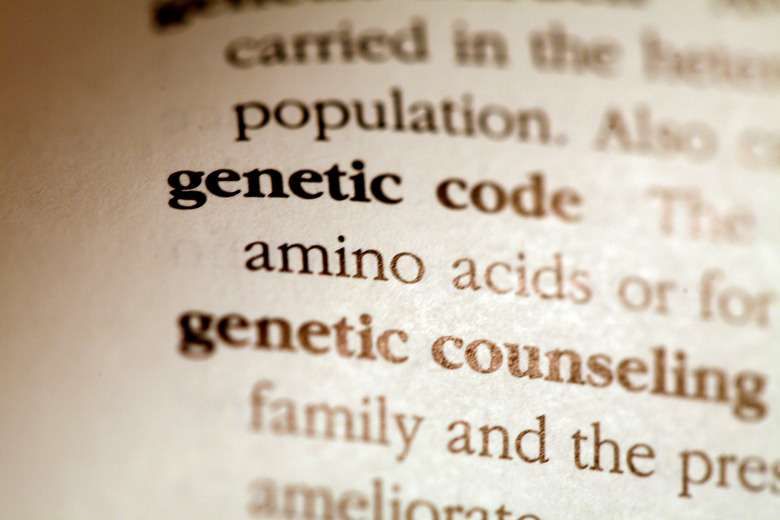 Genetic code and genetic counseling definitions