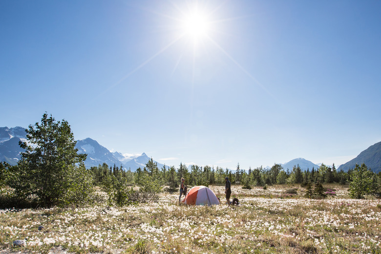 Wilderness camping