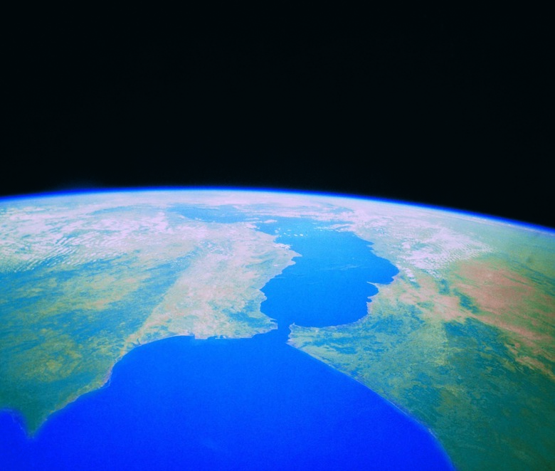 Straits of Gibraltar and the Mediterranean Sea