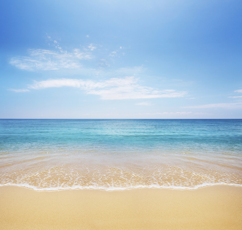 beach and tropical sea