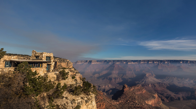 Lookout Studio on the south rim of the Grand Canyon