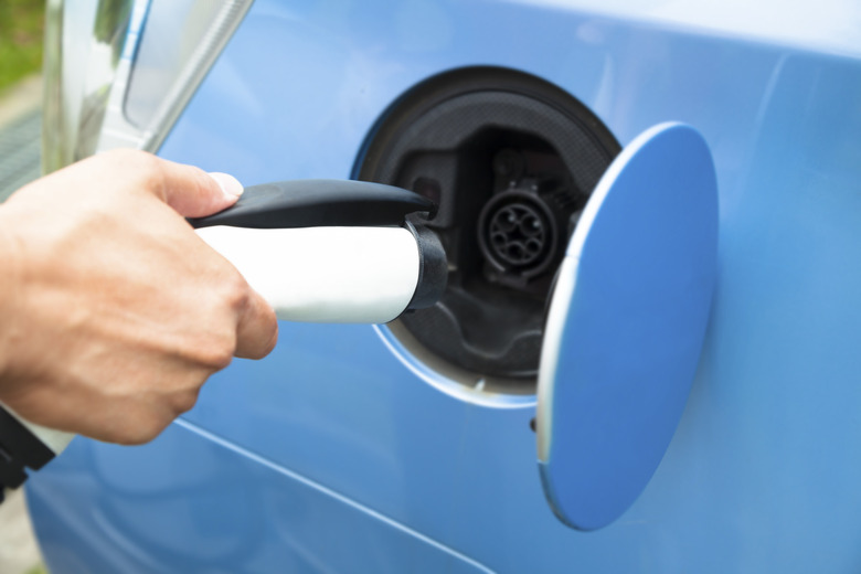 holding plug for Charging of electric car