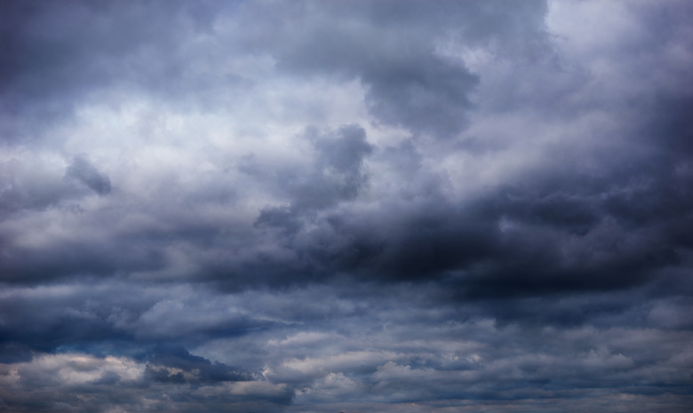 Stormy clouds before the storm