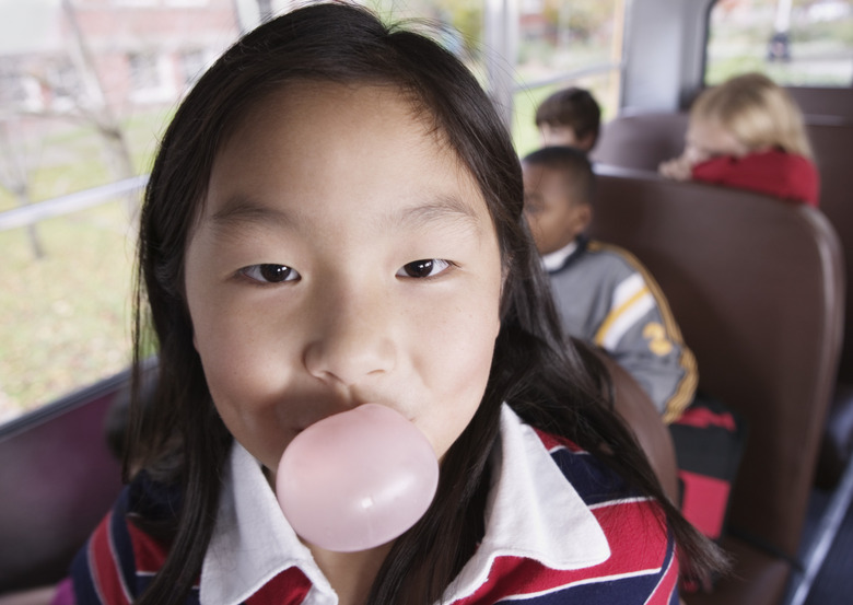 Kids on School Bus