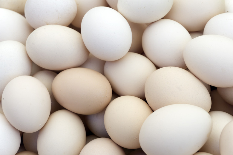 Chicken eggs