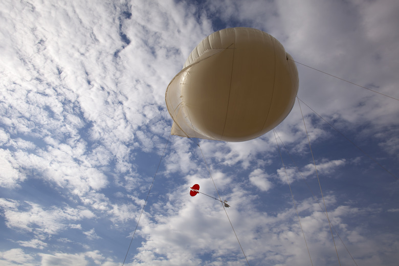 Tethered air quality testing NASA weather balloon Golden Colorado