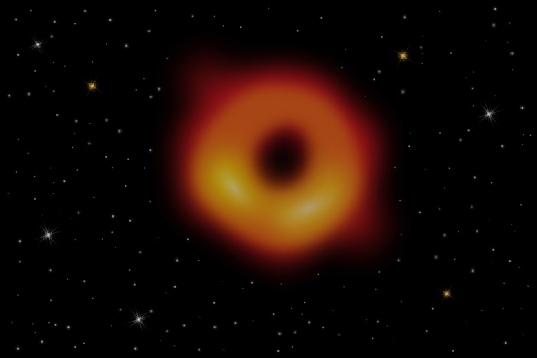 First image of real black hole