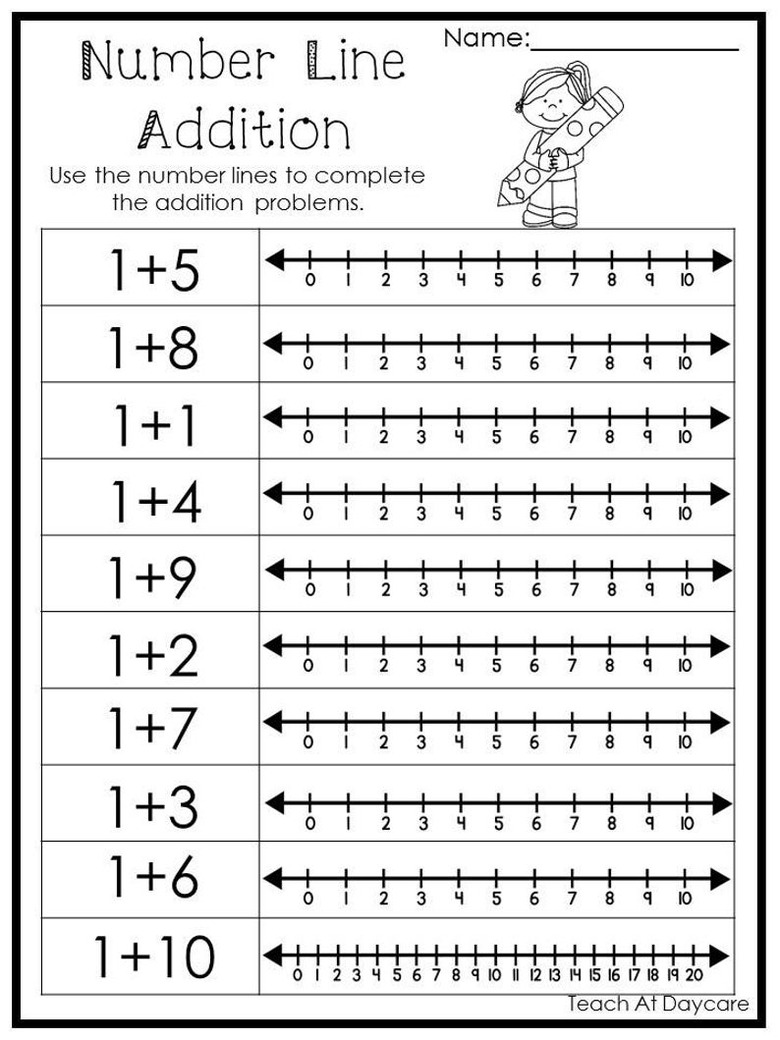 Kindergarten Numbers Worksheets