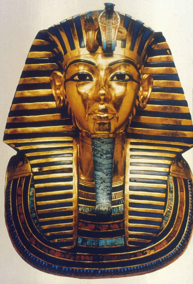 Funerary mask of King Tut