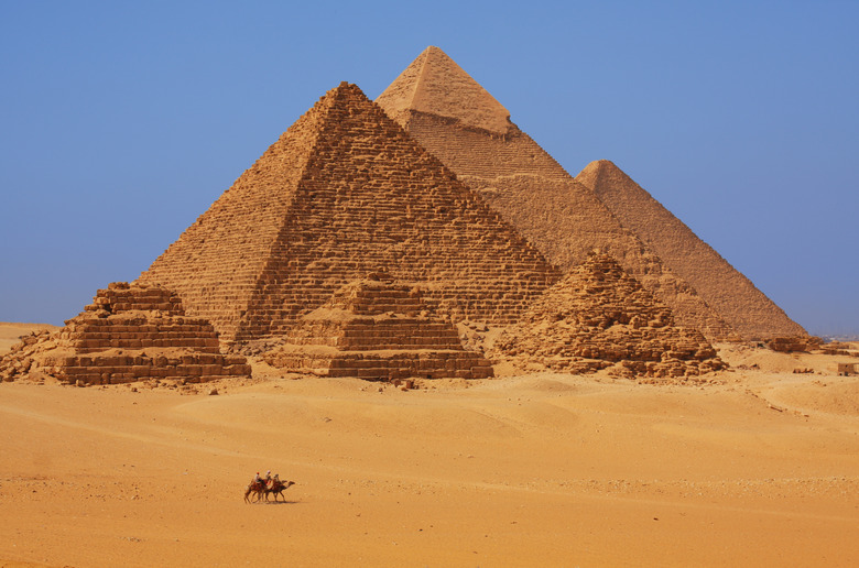 The Pyramids of Giza in Egypt