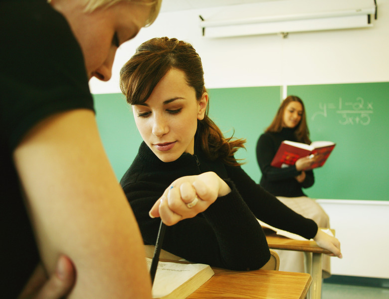 Students in classroom