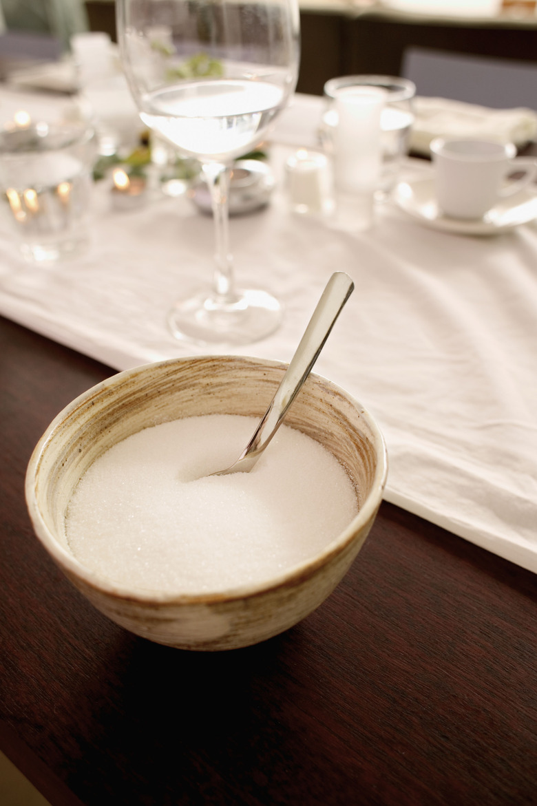 Sugar Bowl on Dining Table