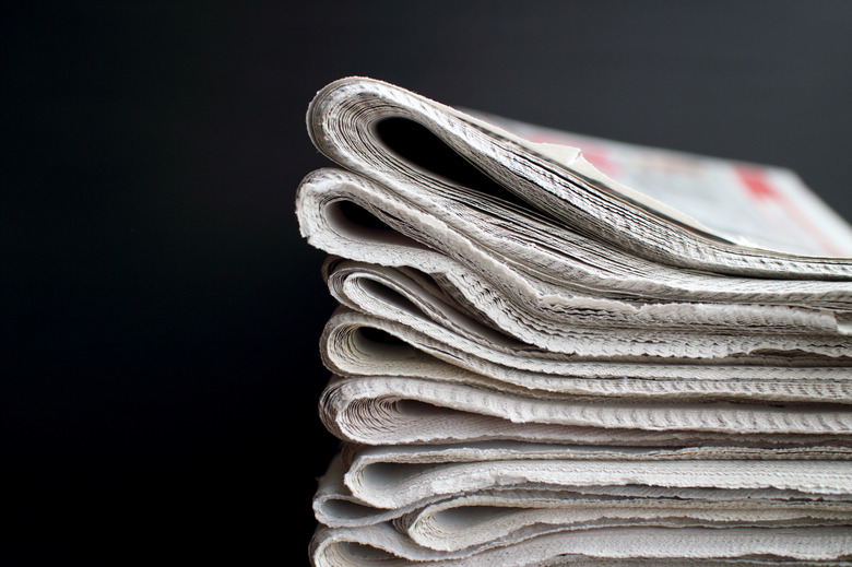 Stack of Newspapers