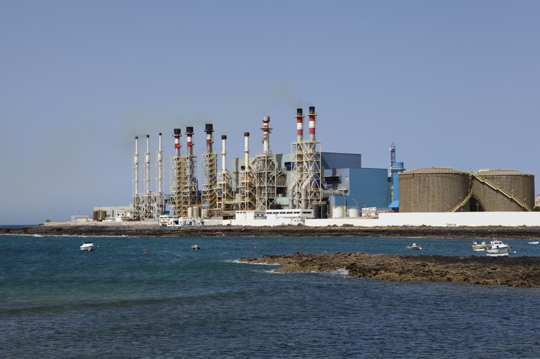 sea water desalination plant