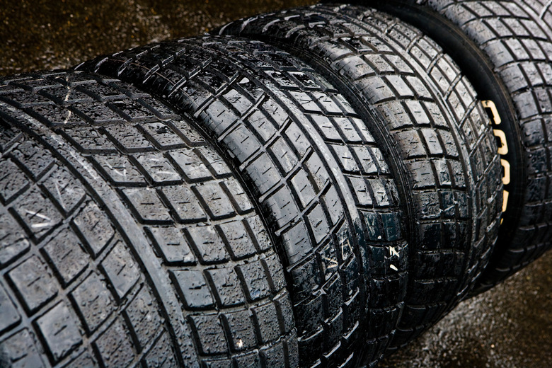 Row of tires