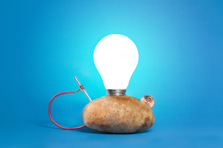 Potato Light Bulb Experiment For Kids | Sciencing