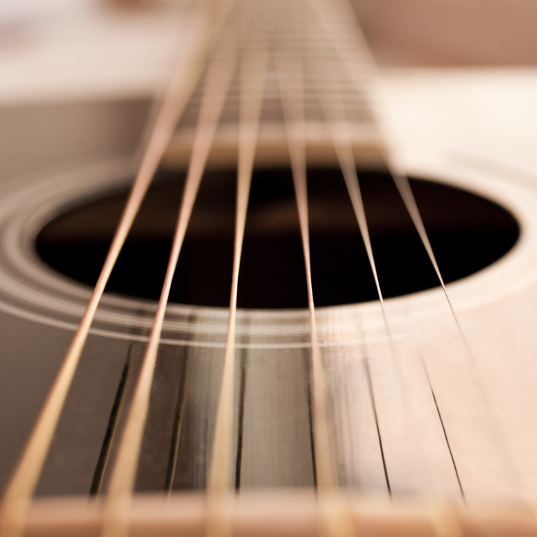 Detail of guitar