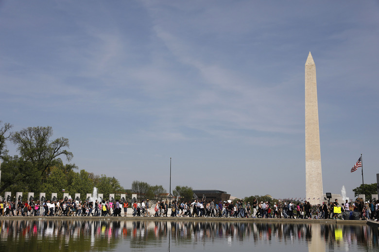 Tax Day Activists Hold Marches In Major U.S. Cities