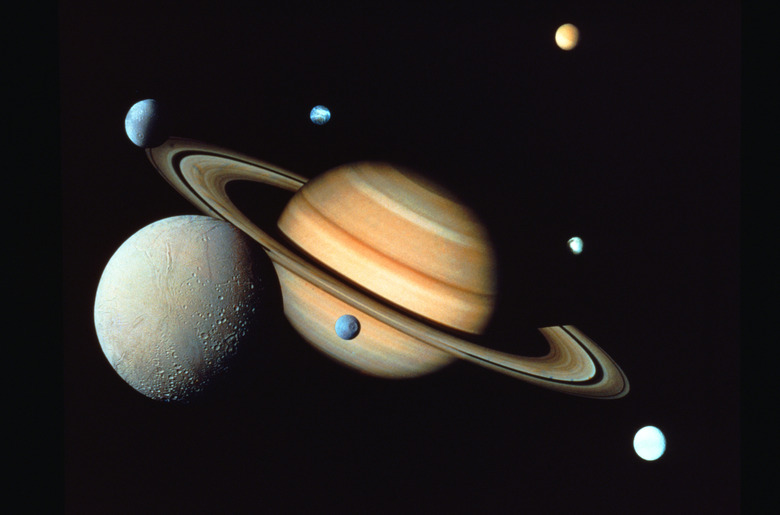 Saturn and satellites