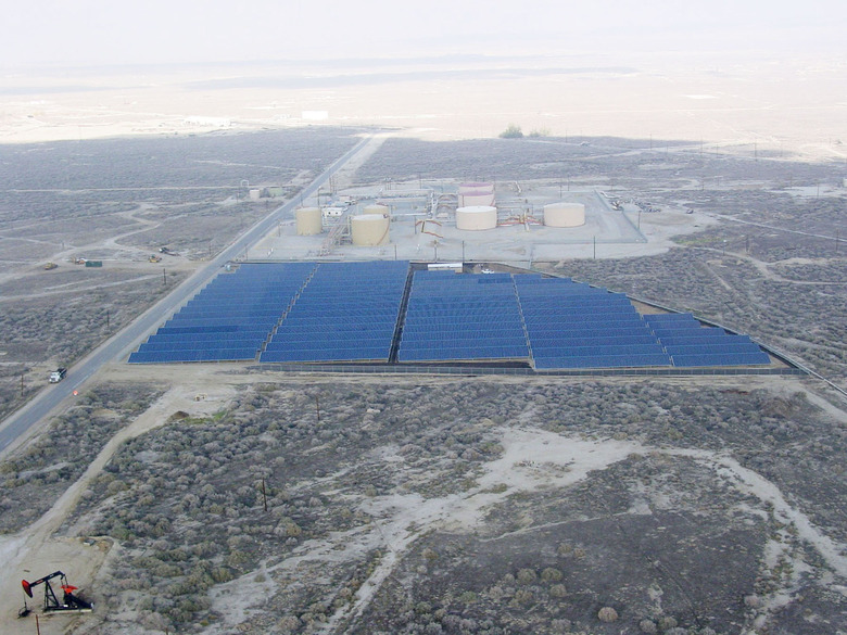 ChevronTexaco Installs First Solar Photovoltaic Facility