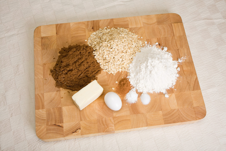 Oatmeal Cookie Ingredients