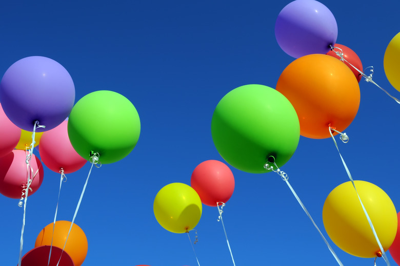 multicolored balloons