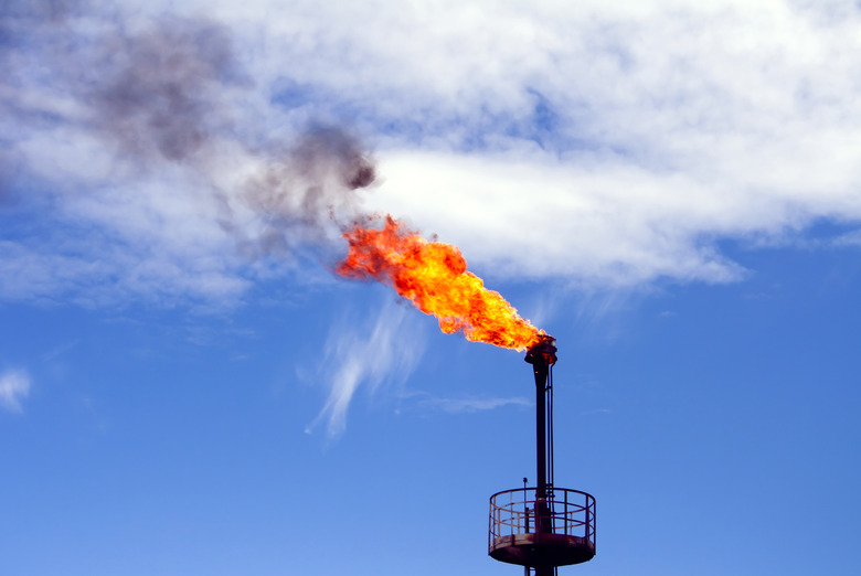 Oil torch