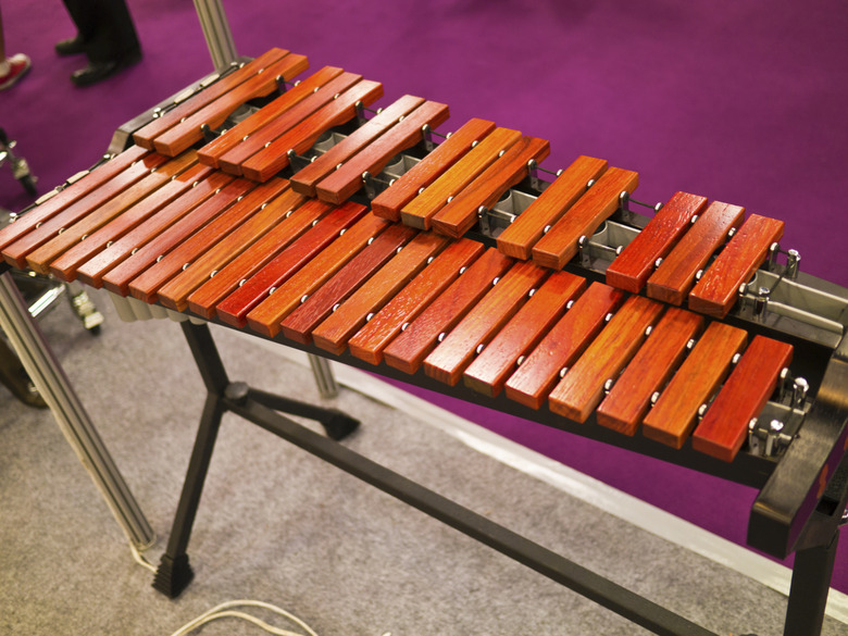 wooden xylophone