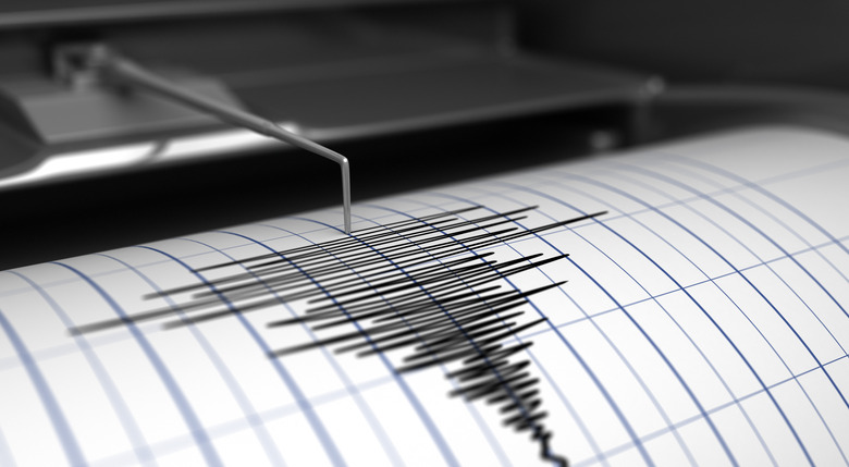 Seismograph and earthquake