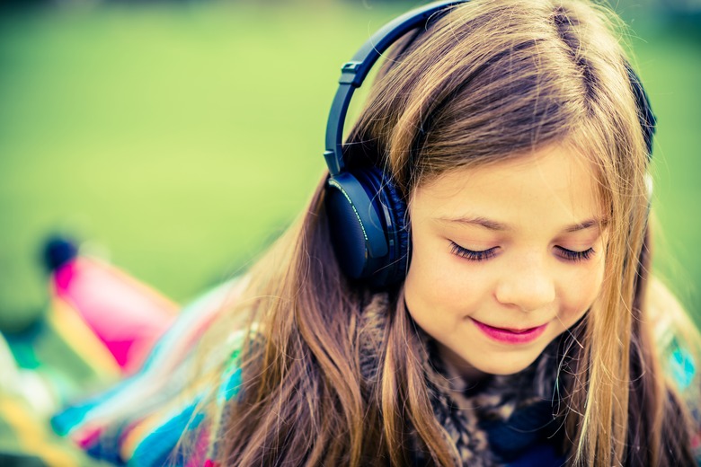 Girl with Headphones