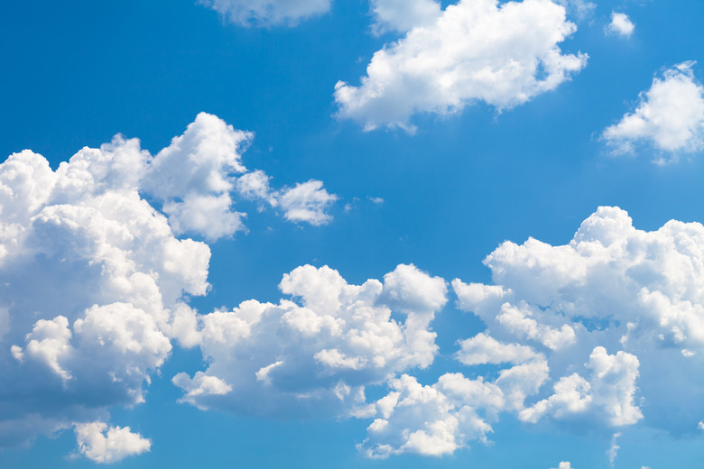 Clouds on sky