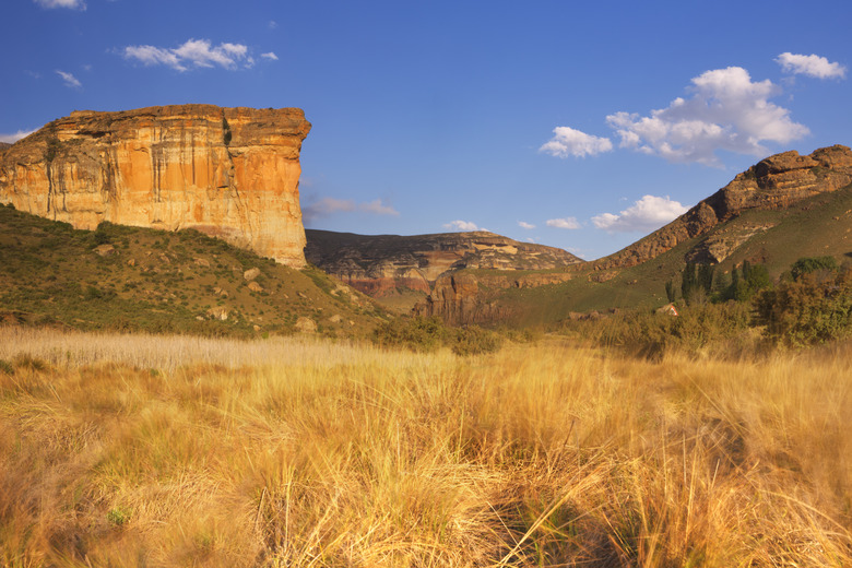 The Golden Gate Highlands National Park in South Africa