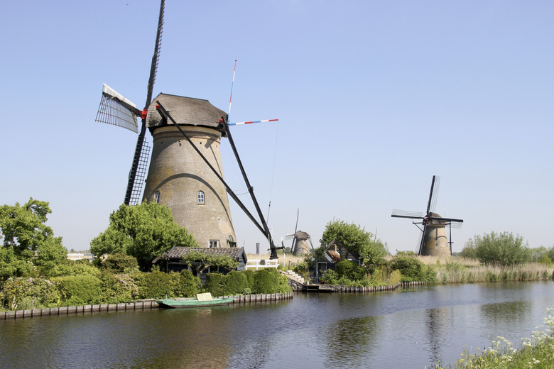 Dutch windmills