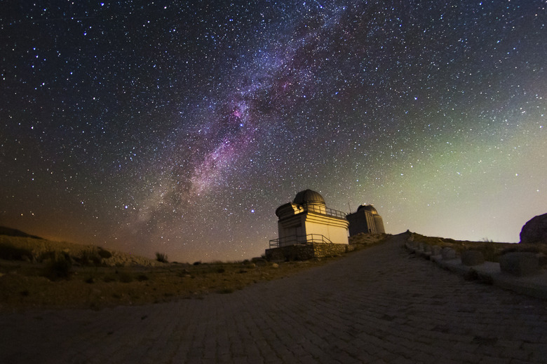 Milky way and the Observatory