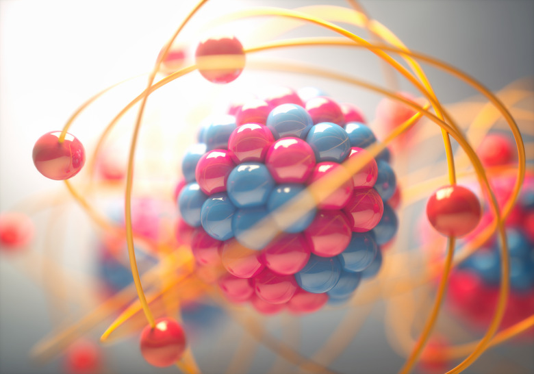 Atom Molecular Model