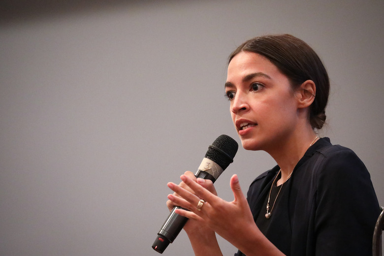 Alexandria Ocasio-Cortez Holds Town Hall Meeting In The Bronx