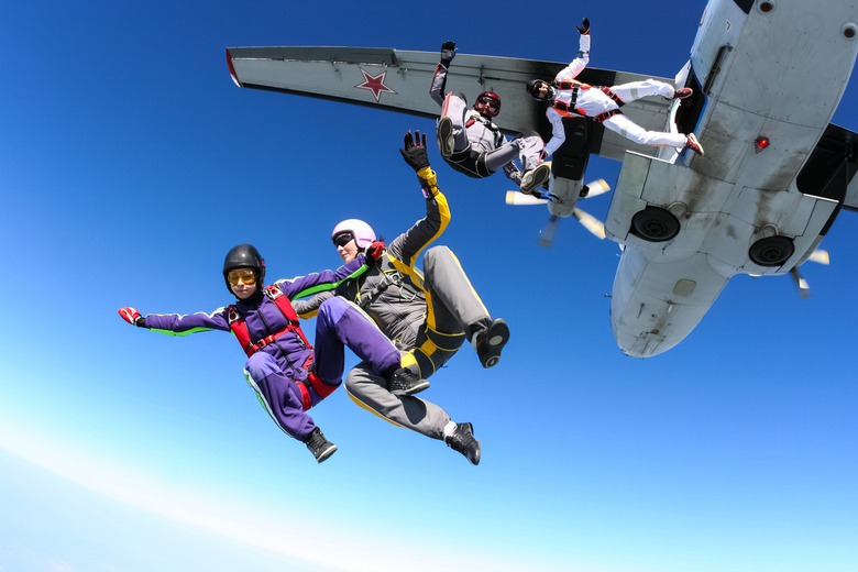 Skydiving photo