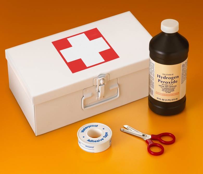 A first aid kit